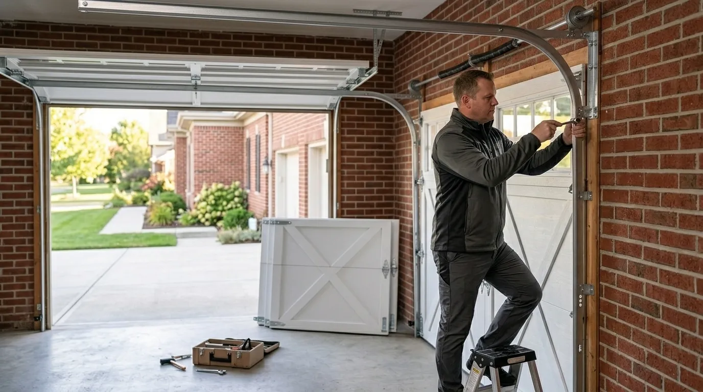 Garage door installation in Fayetteville, NC